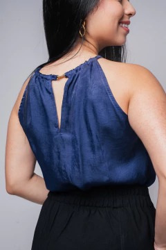 BLUSA RAYON MIX - 31967 - Loja Clara Assis