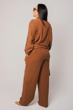 CALÇA LYOCEL MARROM BEAR -32275 - comprar online
