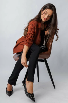 Imagem do 30720-CAMISA ALONGADA RAYON MIX BROWN