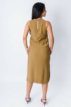 31144-VESTIDO MIDI SENSORIALE COMINHO - Loja Clara Assis