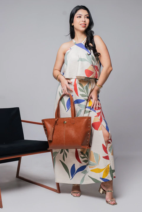 VESTIDO LONGO SENSE - CLARA ASSIS - comprar online