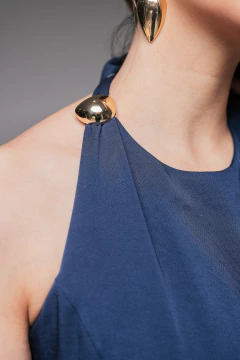 VESTIDO ALFAIATARIA LINEN - 31827 - loja online