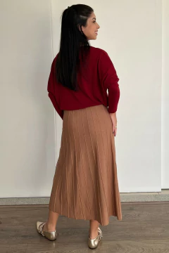 30682-BLUSA MALHA TRICOT VINHO na internet