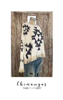 sweater Navajo ByN - comprar online
