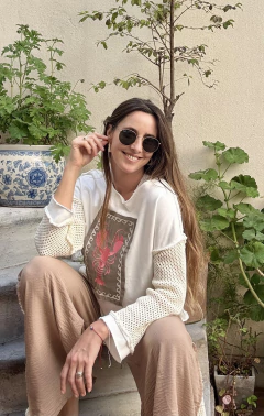 Buzo blanco Langosta verde en internet