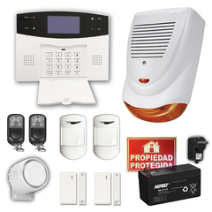 Kit Alarma Domiciliaria Inalambrica Sensores Pet Casa Wifi/gsm