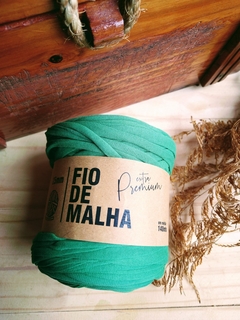 Fios de malha Extra PREMIUM - Verde Oliva (Fischer fios) ótimo custo benefício!!!