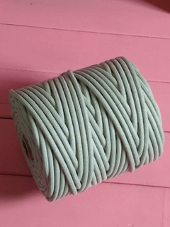 Cordão de algodão - verde bebê ou clean - 4mm (100 metros) na internet