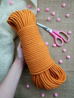 Cordão especial 2 - laranja - (cestaria-sousplat-bolsas) - 50 metros - comprar online