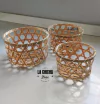 MINI CESTAS DE BAMBOO PACKX3