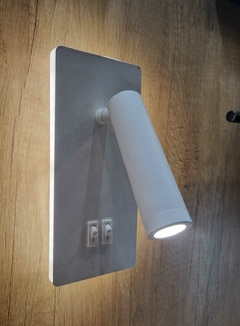 CABEZAL CAMA LED INTEGRADO ETER BLANCO