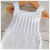 Jardinero Corto Tejido Hilo Blanco - tienda online