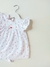 Vestido Dulce Rosa Manga con Vuelos - comprar online