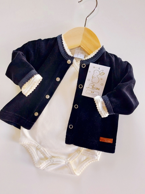Campera de Plush Negro