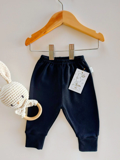 Pantalón Negro Algodón