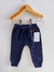 Pantalon Tejido Hilo Azul - comprar online