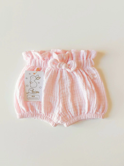 Bombachudo de Gasa Rosa