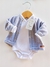 Ajuar Premium Picot Gris X 8 Piezas - tienda online