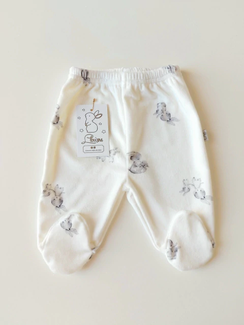 Ranita Plush Conejitos Grises