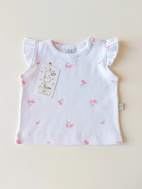 Remera Morley Clavelitos