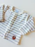 Conjunto De Plush Rayitas Grises x6 Piezas - tienda online