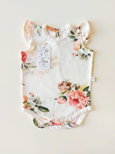 Body Flowers Roses Manga con Vuelos