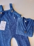 Conjunto Tejido de Hilo Azul con Trenzas x 2 Piezas - comprar online