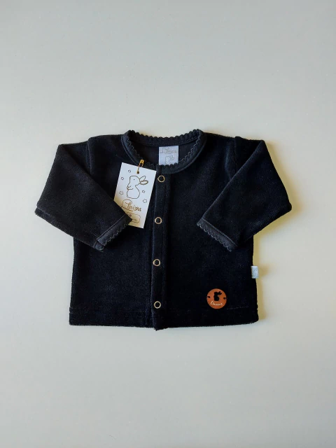 Campera de Plush Negro