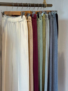 PANTALON WALDINA - BLACK OLIVE