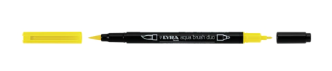 002 Amarillo Suave | Rotulador Acuarelable Lyra Aquabrush Duo (Doble Punta)