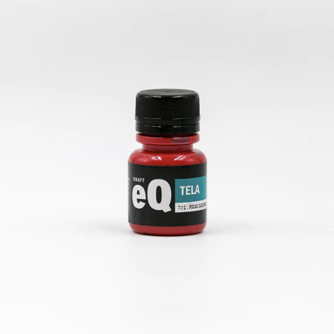 Rojo Cadmio Pintura para Tela EQ x 37ml