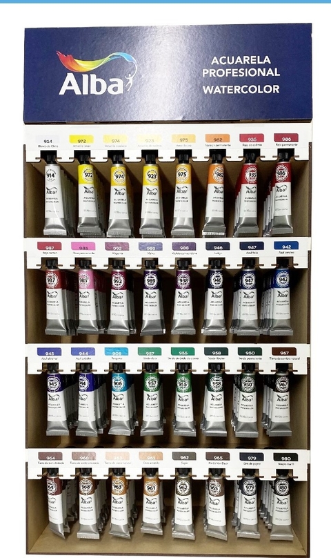Pack 6 Acuarelas ALBA Líquidas Sueltas x 10ml a elección