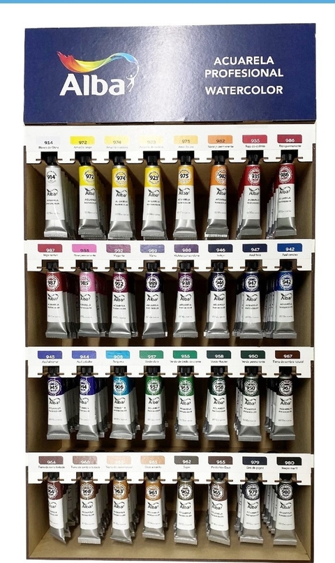 Pack 12 Acuarelas ALBA Líquidas Sueltas x 10ml a elección