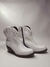 Bota Texana con tachas / Blanco