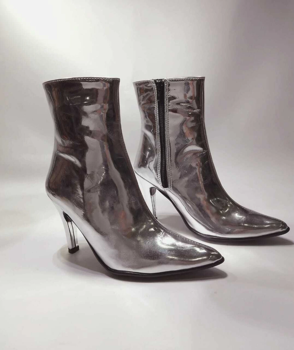 Bota Corta / Plata Espejo