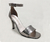 Sandalia con Taco Fino / Peltre - comprar online