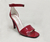 Sandalia con Taco Fino / Rojo Charol - comprar online