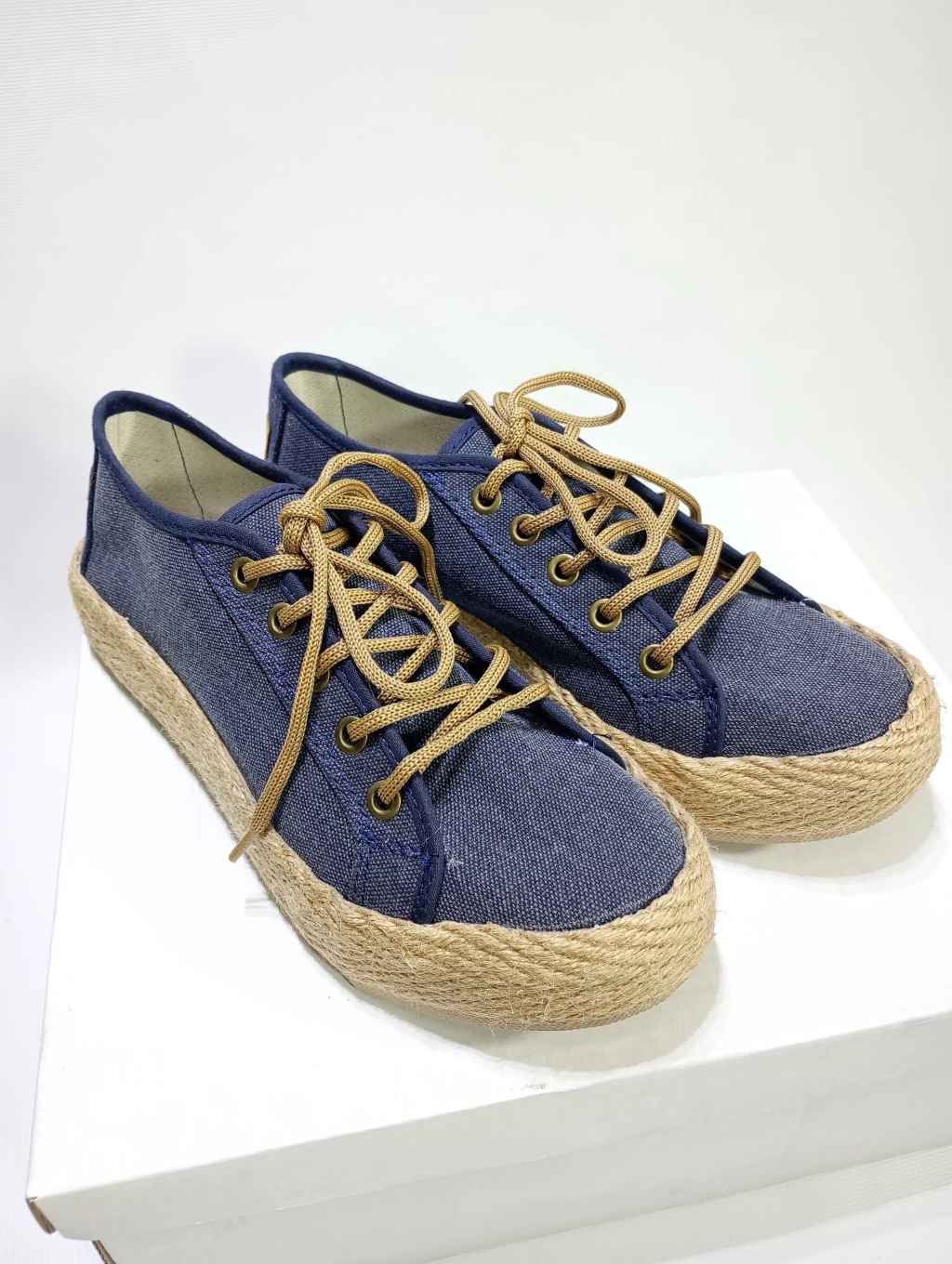 Zapatillas de Lona / Jeans Oscuro
