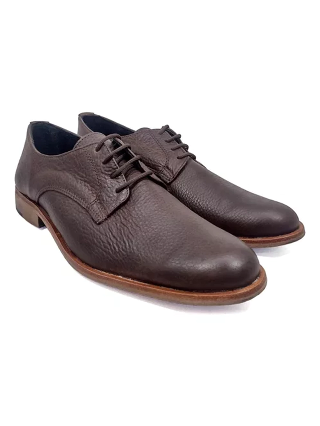 Zapato de Cuero De Hombre / Marrón / Dorking