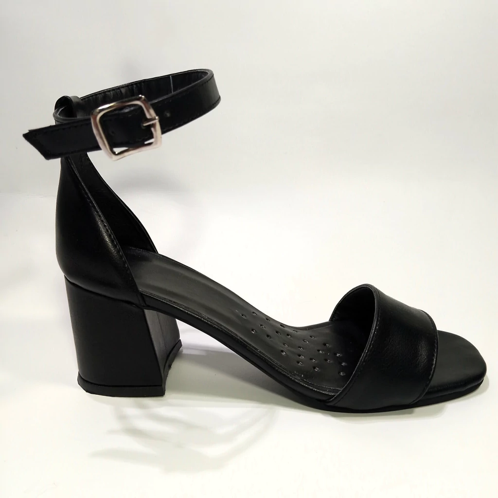 Sandalias de vestir / Negro Pu
