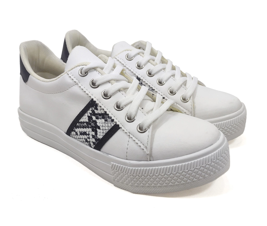 Zapatilla Acordonada / Blanca