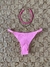 Tanga Regulável Rosa Malha Curves. (BUSTO NÃO INCLUSO). - comprar online