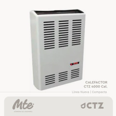 Calefactor CTZ - Línea Compacta - 4000 Cal. - Salida Lateral - comprar online