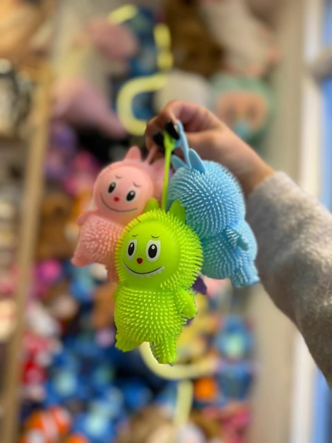 Labubu squishy con luz