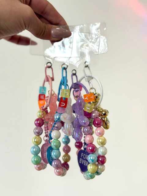 Colgante para celular bubble dog