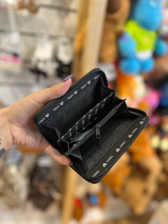 Billetera chica Trendy negra - comprar online