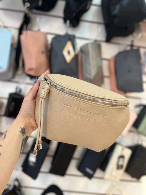 Riñonera Trendy cremita