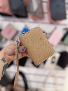 Tarjetero zaphir beige