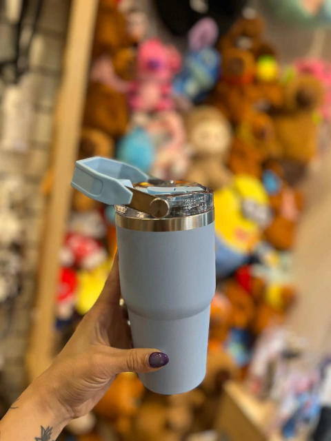 Vaso YQ 600ml celeste