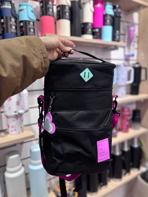 Mochila matero de cordura Trendy negra